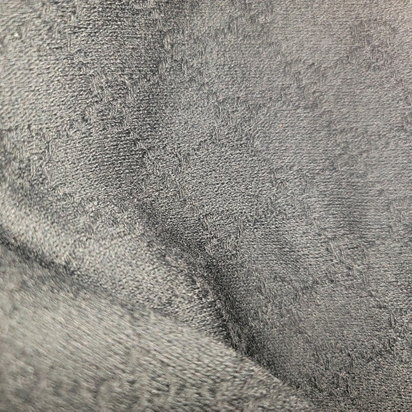 NWOT Gucci GG Print Logo Black 100% Wool Scarf - Picture 8 of 10